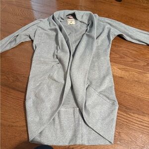 Triple Five Soul Heather Gray Cardigan